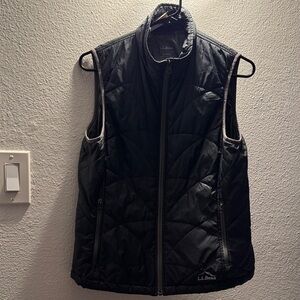 L.L. Bean Black Puffer Vest
